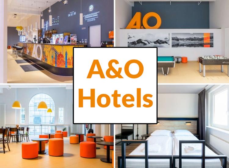 30 Hotels, 20 Städte, TOP Lage, Knallerpreis - Sichern Sie sich Ihren A&O Hotelgutschein