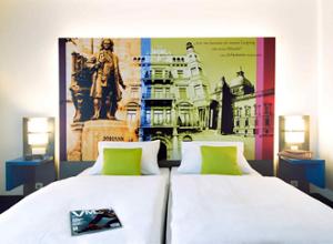 ibis Styles Leipzig Doppelbett