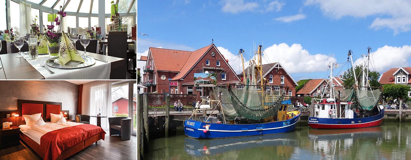 Hotel & Restaurant Nordstern Nordsee Wattenmeer und Fischerboote Urlaub im Nordseeheilbad Hotel & Restaurant Nordstern Nordsee Wattenmeer und Fischerboote Urlaub im Nordseeheilbad